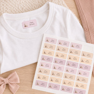 Personalisierte Niedliche Kitten mit den Labels fü Etiketten