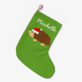 Personalisierte niedliche kleiner weihnachtsstrumpf (Vorderansicht (hängend))