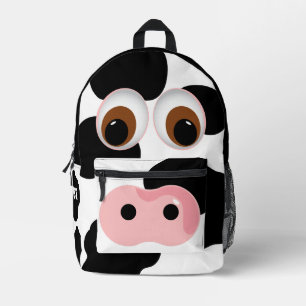 Personalisierte Niedliche Kuh Bedruckter Rucksack