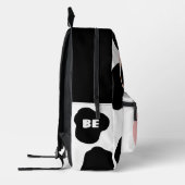 Personalisierte Niedliche Kuh Bedruckter Rucksack (Links)