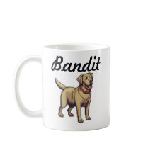 Personalisierte Niedliche Labrador Retriever Kaffe