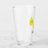 Personalisierte Niedliche Lemonen Glas (Rechts)