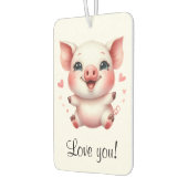 Personalisierte Niedliche Liebe Autolufterfrischer (Links)