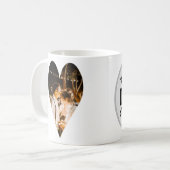 personalisierte niedliche Liebhaber für immer Kaffeetasse (Vorderseite Links)