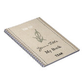 Personalisierte Niedliche Musik Notizblock (Rechte Seite)