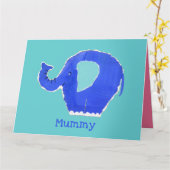 Personalisierte Niedliche Muttertagskarte Karte (Gelbe Blume)