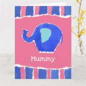 Personalisierte Niedliche Muttertagskarte Karte (Gelbe Blume)