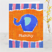 Personalisierte Niedliche Muttertagskarte Karte (Gelbe Blume)