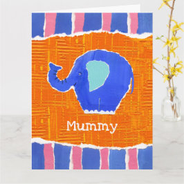 Personalisierte Niedliche Muttertagskarte Karte