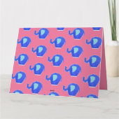 Personalisierte Niedliche Muttertagskarte Karte (Rückseite)