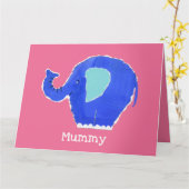 Personalisierte Niedliche Muttertagskarte Karte (Gelbe Blume)