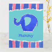 Personalisierte Niedliche Muttertagskarte Karte (Gelbe Blume)