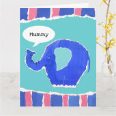 Personalisierte Niedliche Muttertagskarte Karte (Gelbe Blume)