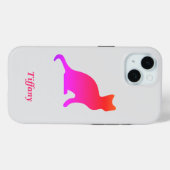 Personalisierte niedliche Omerkatze Case-Mate iPhone Hülle (Rückseite (Horizontal))