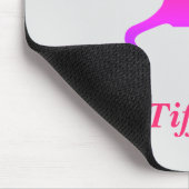 Personalisierte niedliche Omerkatze Mousepad (Ecke)