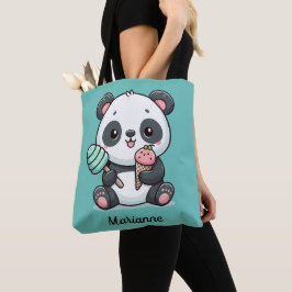 Personalisierte niedliche Panda-Tasche Tasche