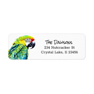 Personalisierte Niedliche Parrot Artwork