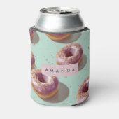 Personalisierte Niedliche Pastelköpfe & Sprinklen Dosenkühler (Kanne Rückseite)