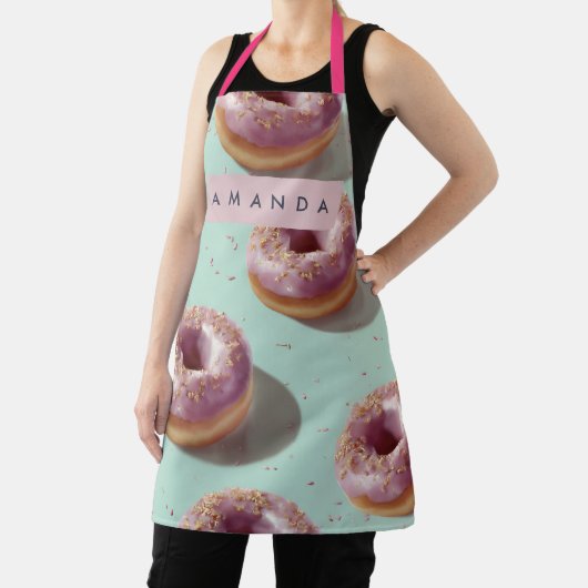 Personalisierte Niedliche Pastelköpfe & Sprinklen Schürze (InSitu)