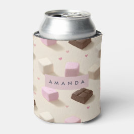 Personalisierte Niedliche Pastelschokolade und Mar Dosenkühler