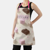 Personalisierte Niedliche Pastelschokolade und Mar Schürze (InSitu)