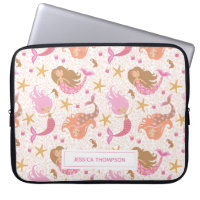 Personalisierte Niedliche Rosa Mermaid