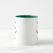 Personalisierte Niedliche Snowman Hot Cocoa Tasse (Zentrum)