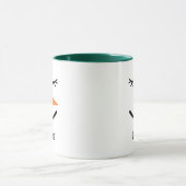 Personalisierte Niedliche Snowman Hot Cocoa Tasse  (Zentrum)