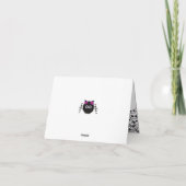 Personalisierte Niedliche Spione Geburtstagkarte Karte (Rückseite)