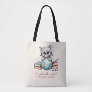 Personalisierte Niedliche "Wander Cat" Tasche