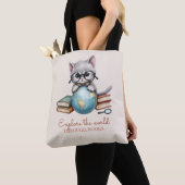 Personalisierte Niedliche "Wander Cat" Tasche (Von Nahem)