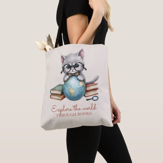 Personalisierte Niedliche "Wander Cat" Tasche (Von Nahem)