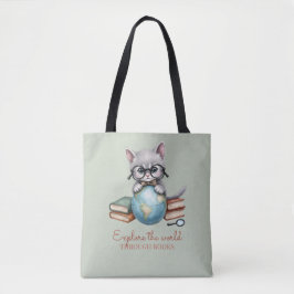Personalisierte Niedliche "Wander Cat" Tasche