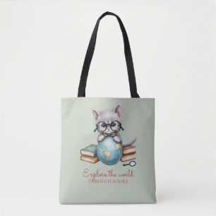 Personalisierte Niedliche "Wander Cat" Tasche