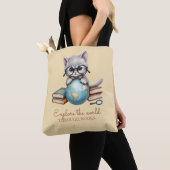 Personalisierte Niedliche "Wander Cat" Tasche (Von Nahem)