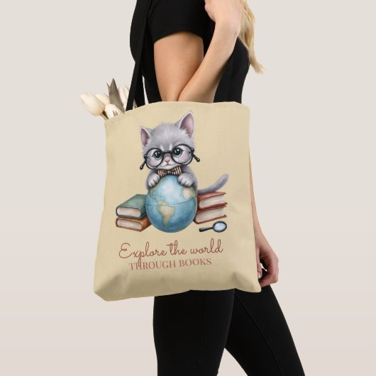 Personalisierte Niedliche "Wander Cat" Tasche (Von Nahem)