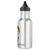Personalisierte niedliche Wasser-Flasche Edelstahlflasche (Rechts)