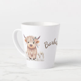 Personalisierte Niedliche Wasserfarbe Milchtasse