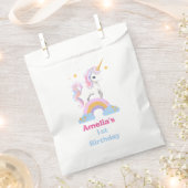 Personalisierte Niedliche Wasserfarbe Regenbogen E Geschenktütchen (Ausgeschnitten)