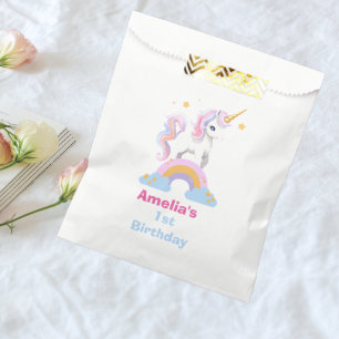 Personalisierte Niedliche Wasserfarbe Regenbogen E Geschenktütchen