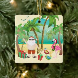 Personalisierte Niedliche Weihnachtsgeburten Keramikornament