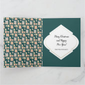 Personalisierte Niedliche Weihnachtsgeschenke Karte (Innenseite)