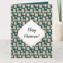 Personalisierte Niedliche Weihnachtsgeschenke Karte