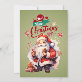 Personalisierte Niedliche Weihnachtskarte Feiertagskarte