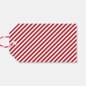 Personalisierte Niedliche Weihnachtspinguine Geschenkanhänger (Rückseite Horizontal)