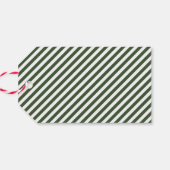 Personalisierte Niedliche Weihnachtspinguine Geschenkanhänger (Rückseite Horizontal)