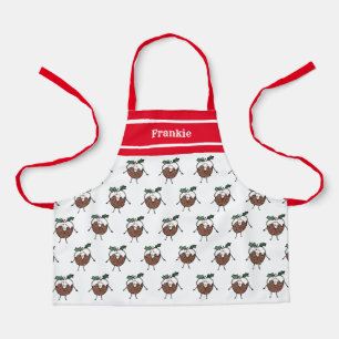 Personalisierte Niedliche Weihnachtszeit Schürze