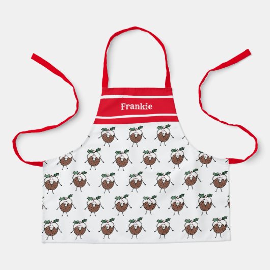 Personalisierte Niedliche Weihnachtszeit Schürze (Vorderseite)