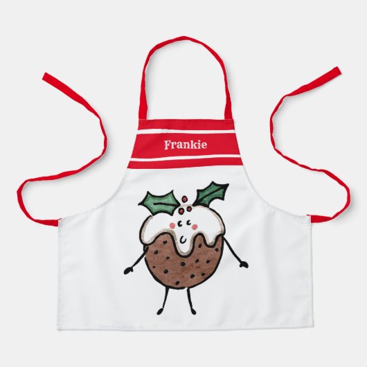 Personalisierte Niedliche Weihnachtszeit Schürze (Vorderseite)