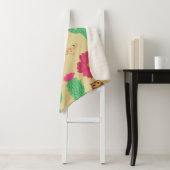 Personalisierte Niedliche Wüstentiere und Kakteen Sherpadecke (Beispiel)